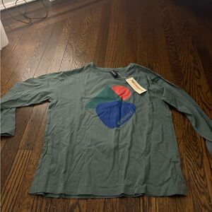 BONMOT BRAND NEW Long Sleeve Green Shirt with Logo